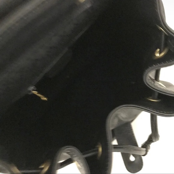 GUCCI Small Bamboo Handle Black Leather Back Pack: A STUNNER! - Picture 8 of 11